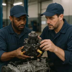 professionnel de l'uato inspection injection