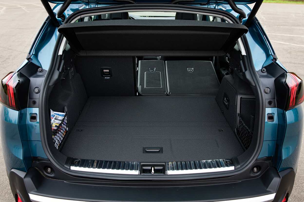 dimension coffre 3008 siège rabattu